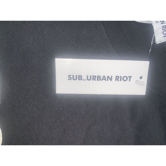 Sub_Urban Riot Women's "As If" Graphic T-Shirt‎ - Size S Black - Picture 10 of 10